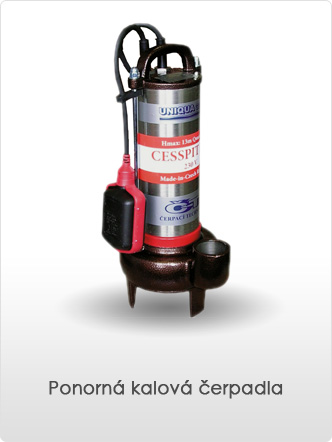 Ponorná kalová čerpadla